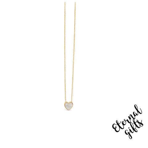 Heart Pendant in Gold by Jewel Absolute Jewellery