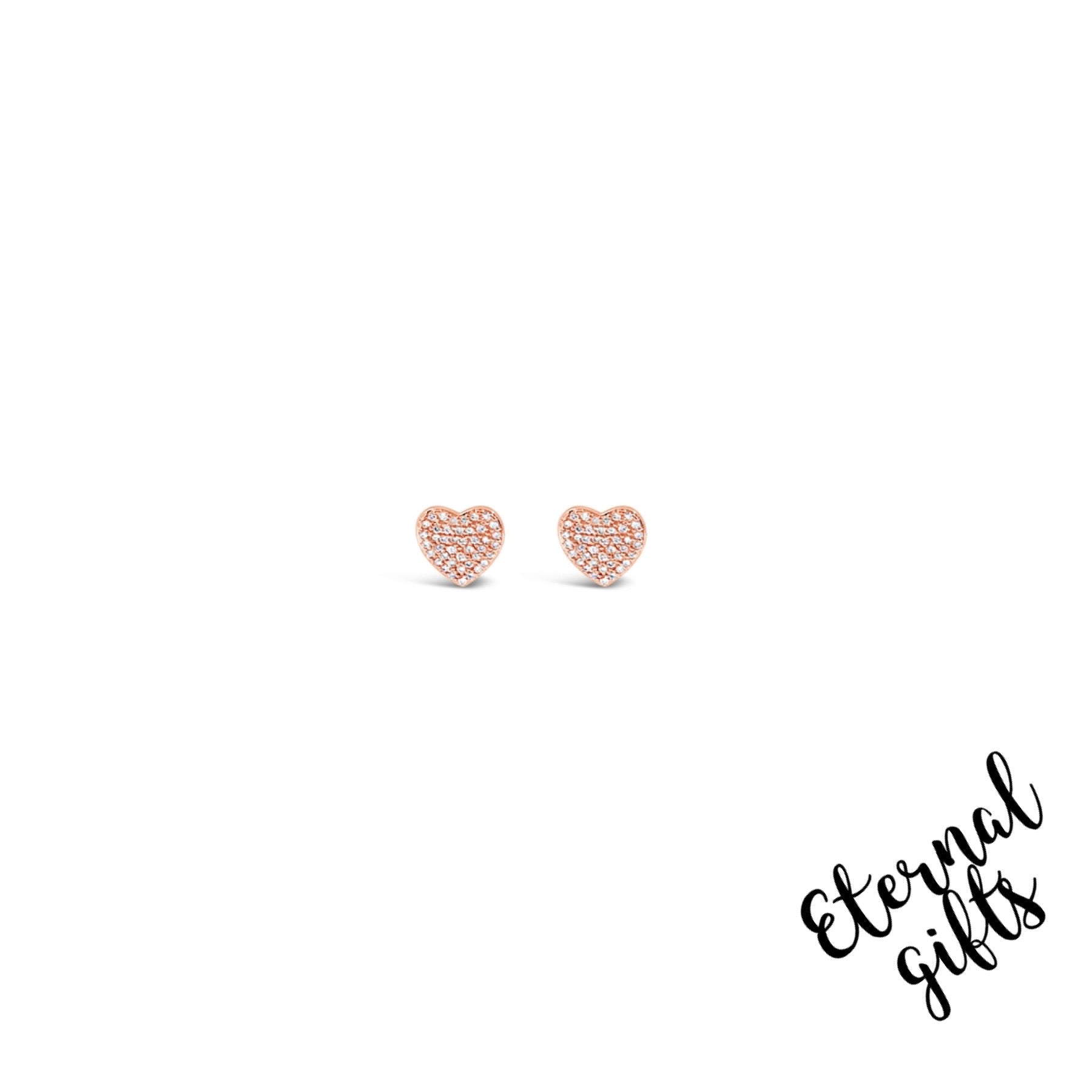 Love hearts in Rose Gold by Jewel Absolute Jewellery