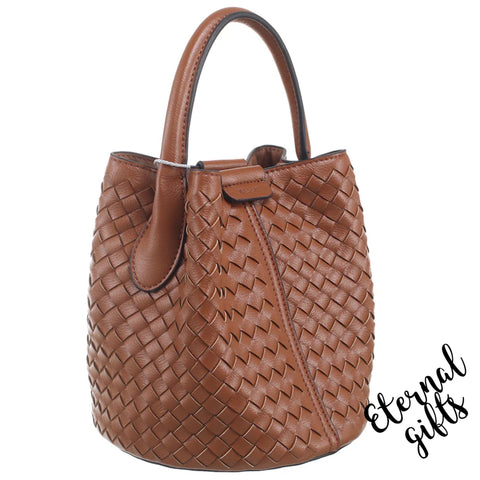 The Ava in Tan by Bessie (2 in 1 bag)