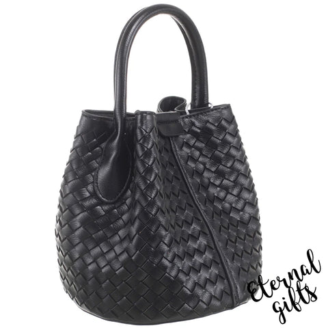 The Ava in Black by Bessie (2 in 1 bag)