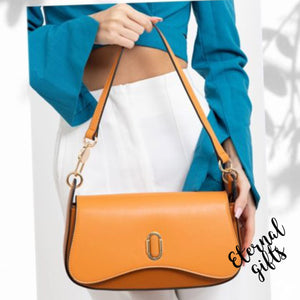 The Tanya in Orange & Tan by Bessie