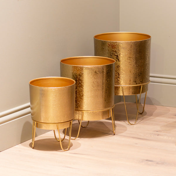 Gold Plant Stands in 3 sizes