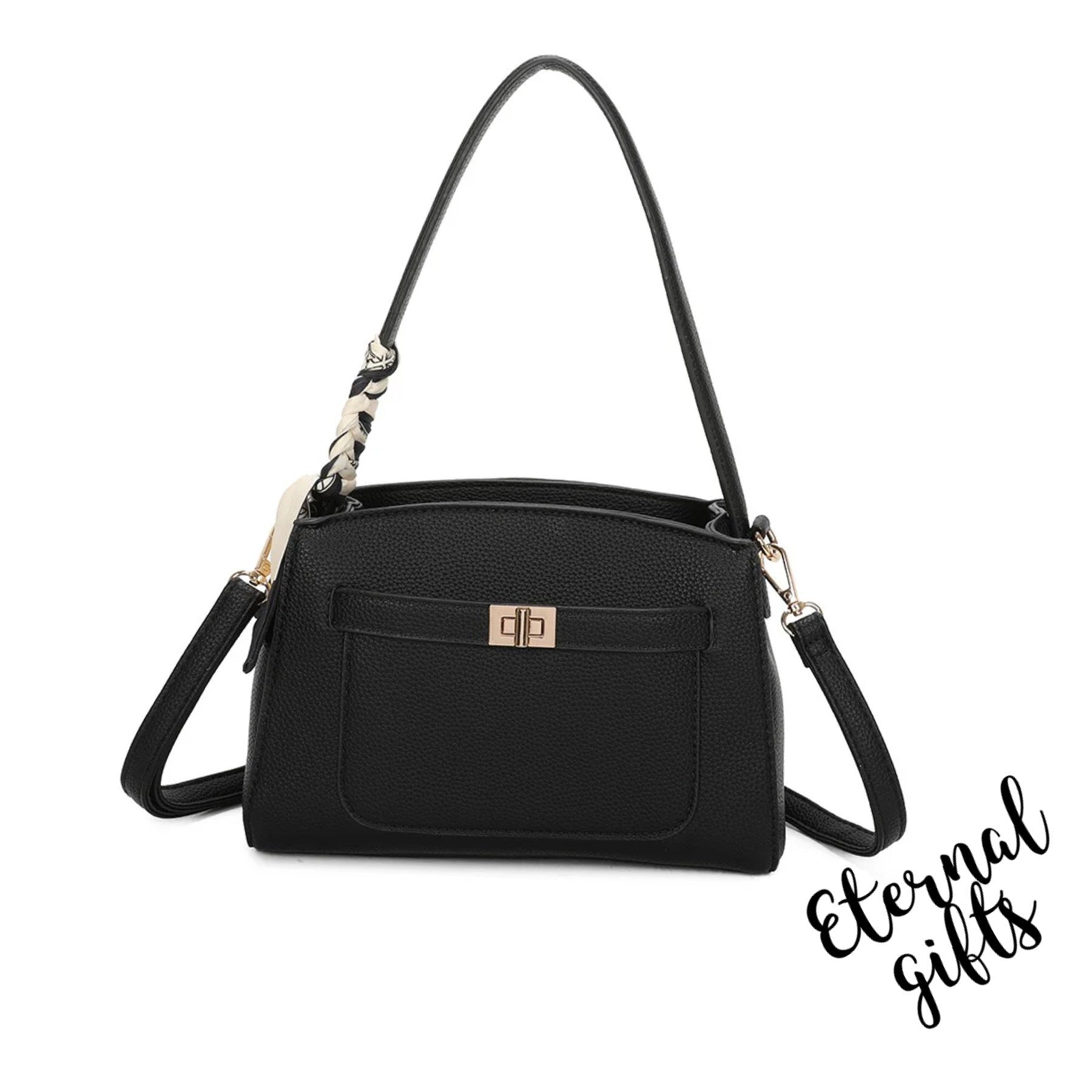 The Val in Black Handbag