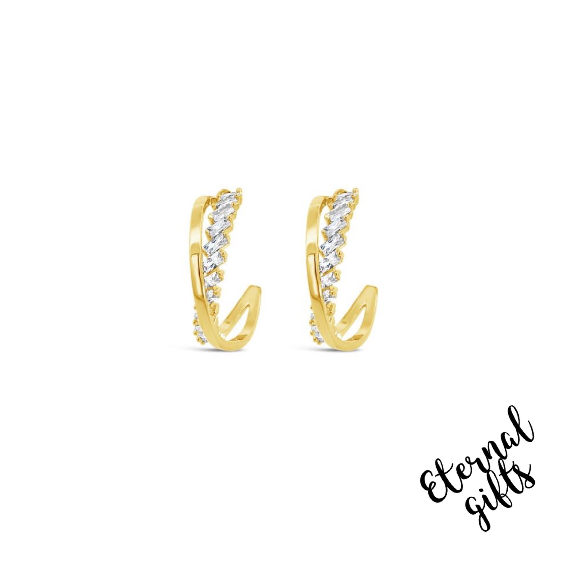 Hoop Earring 20mm Gold by Absolute Jewellery