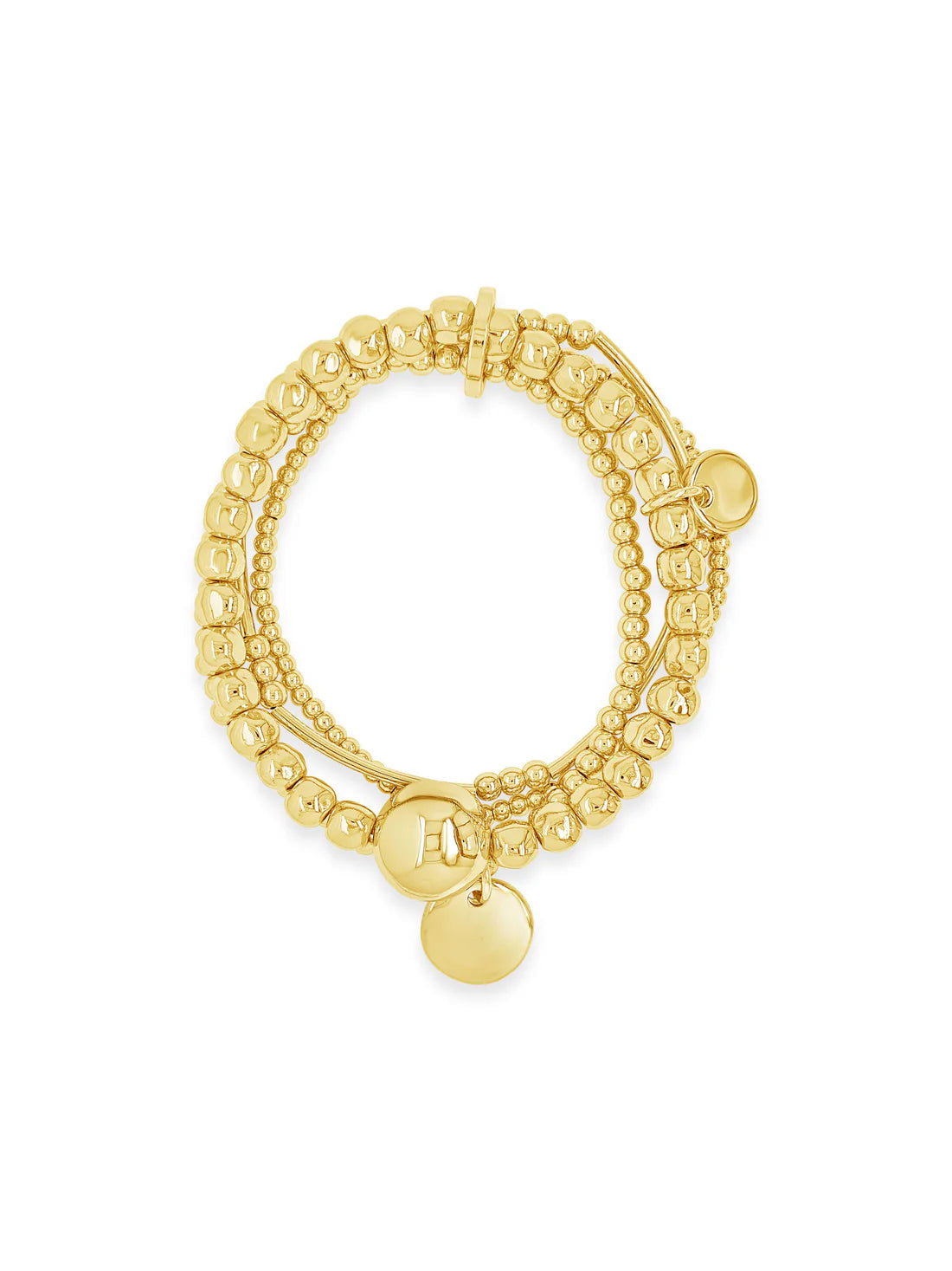 Triple Layer Beaded Bracelet