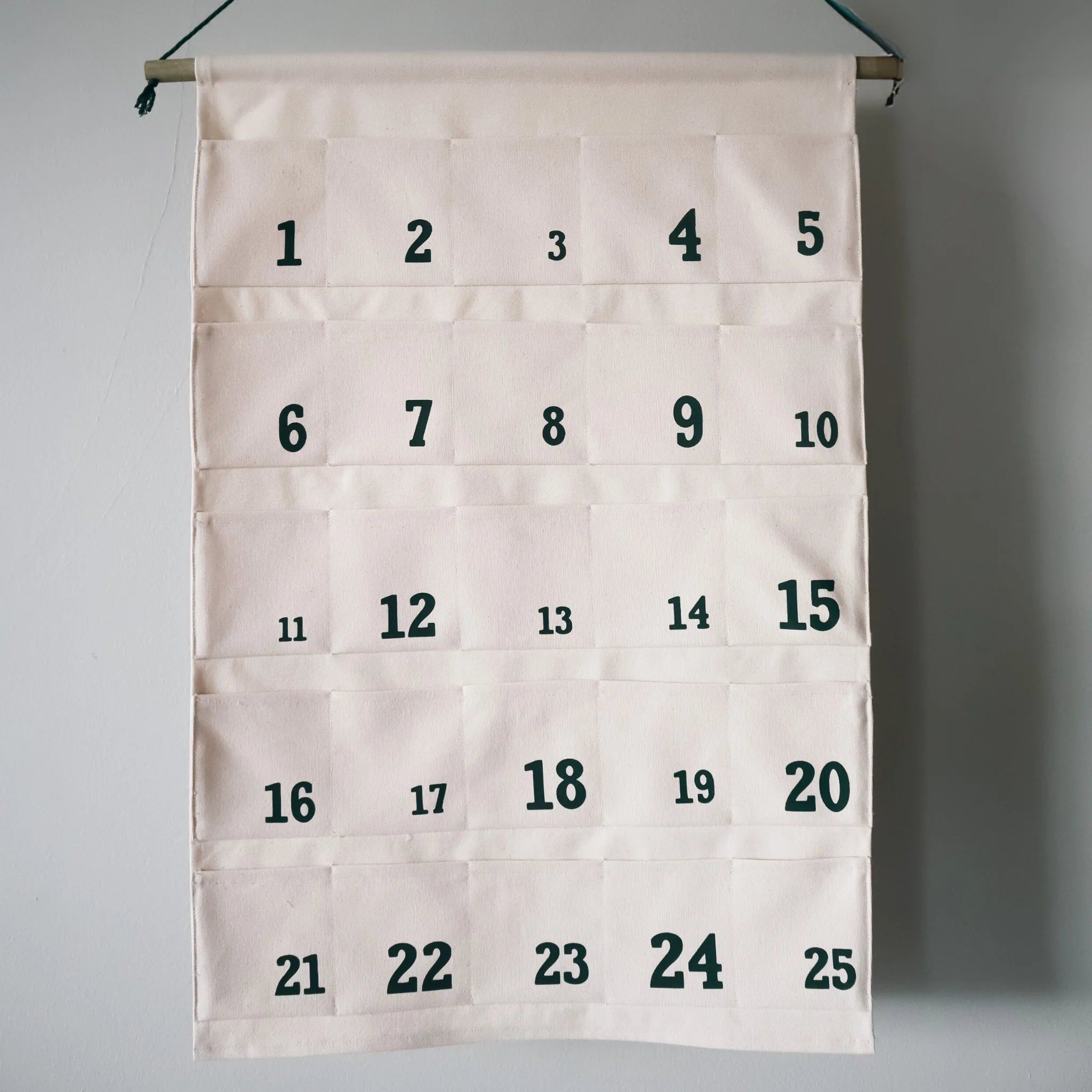 Irish Linen Advent Calender by We Make Good