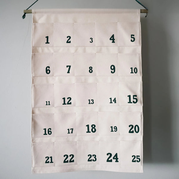 Irish Linen Advent Calender by We Make Good