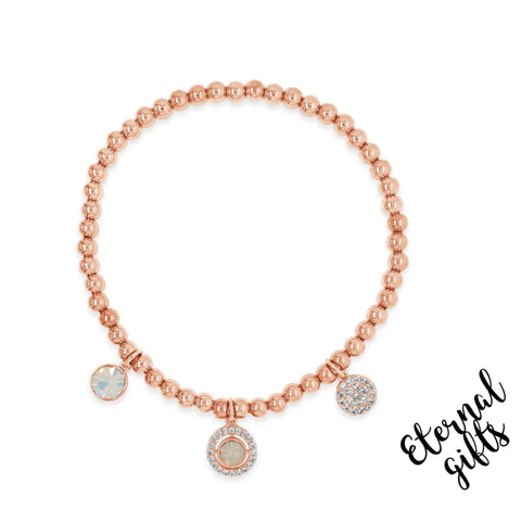 Opal Beaded Bracelet by Absolute Jewellery