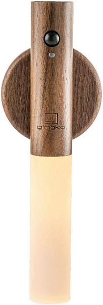 Smart Baton Light Natural Walnut Wood by Gingko Design