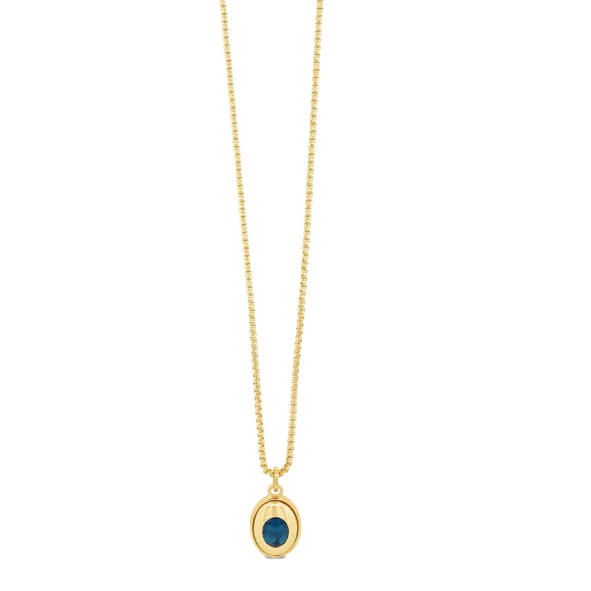 Long Gold and Midnight Blue by Absolute Jewellery