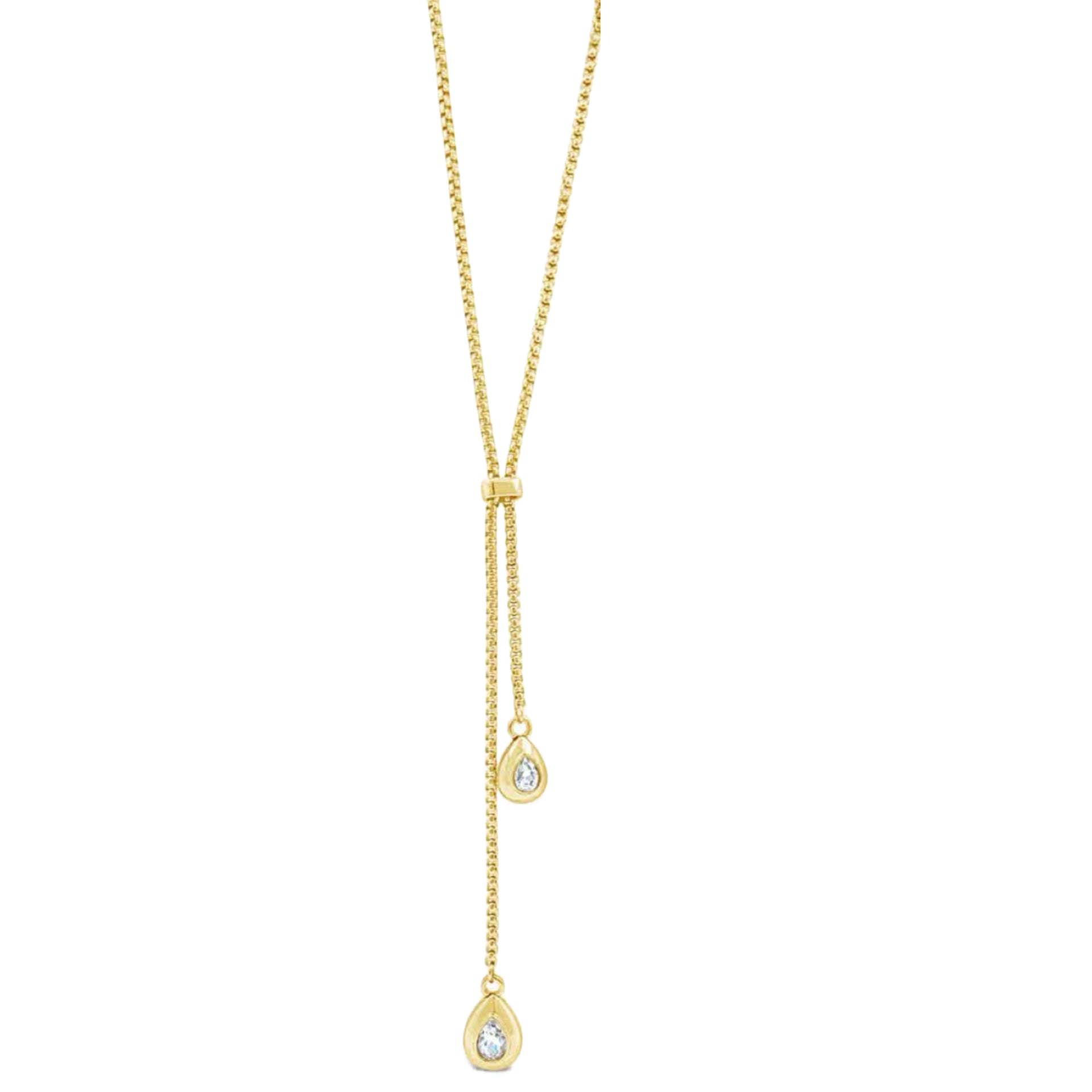 Long Double Chained Pendants By Absolute Jewellery