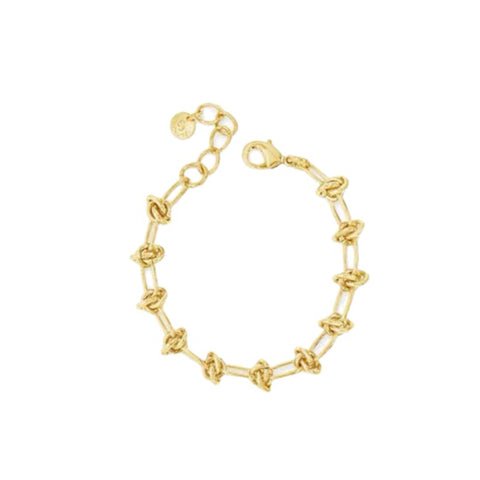 Knot Bracelet in Gold by Absolute Jewellery