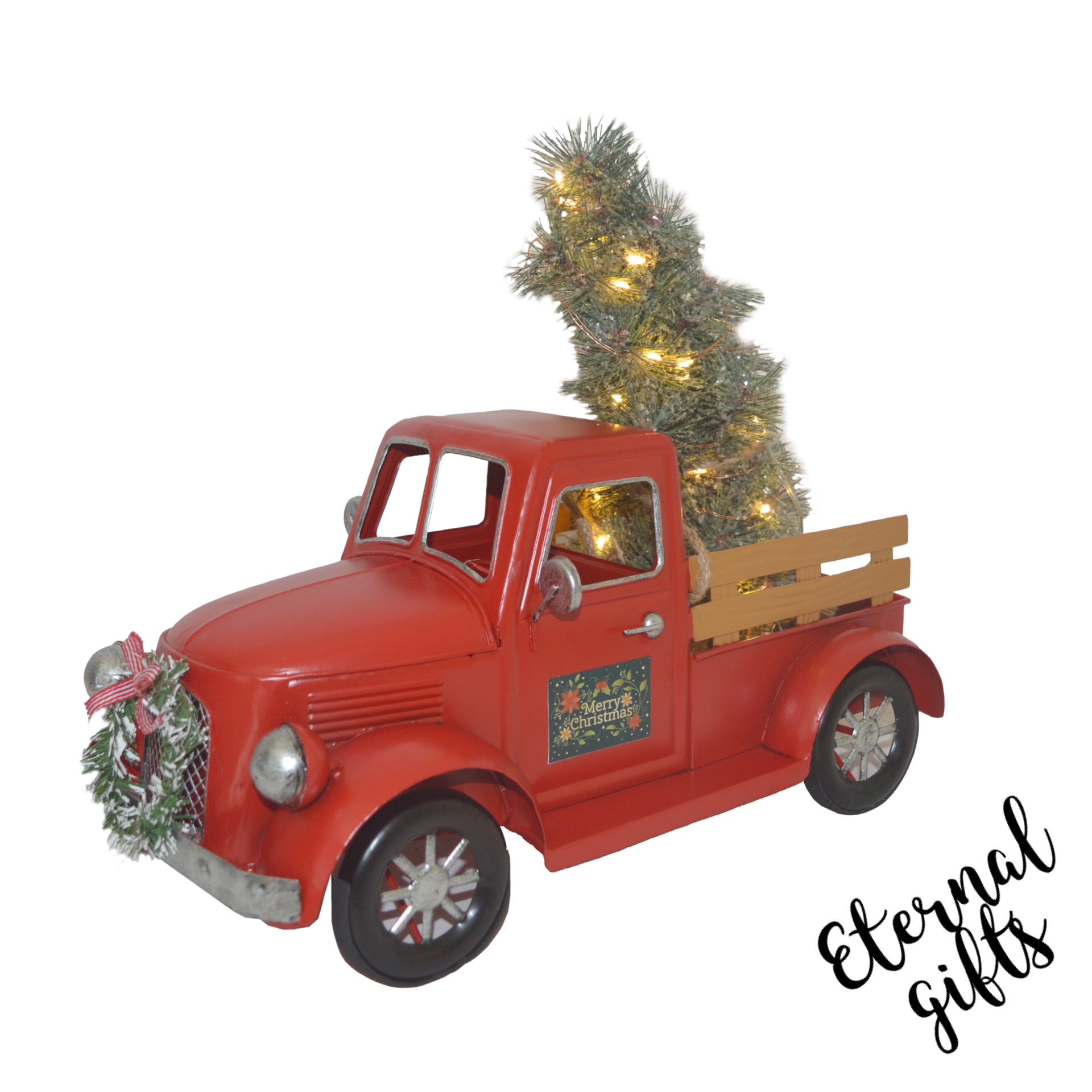 Christmas Truck with Tree