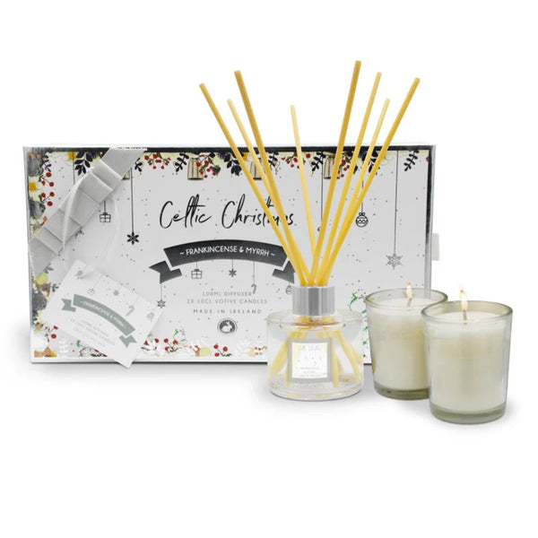 Mini Frankincense and Myrrh Gift Set from Celtic Candles