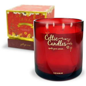 4 Wick Cinnamon and Winter Berry Candle from Celtic Candles