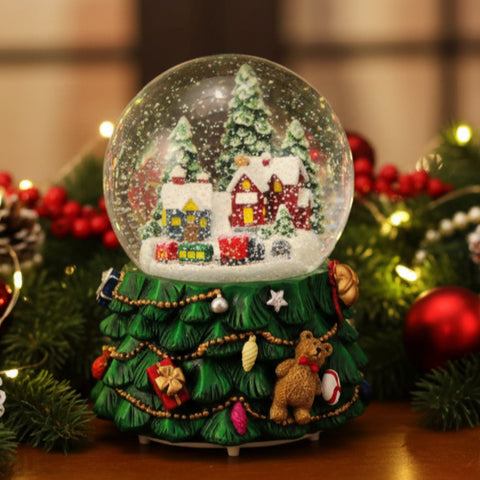 Music box - 100 mm snow globe”