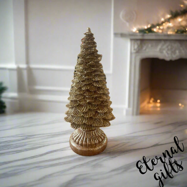 Gold Footed Christmas Tree