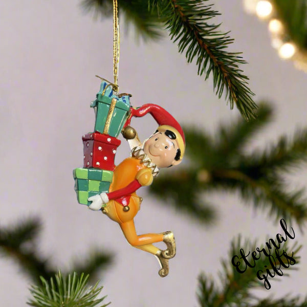 Luxury Harlequin Christmas Tree Hanger