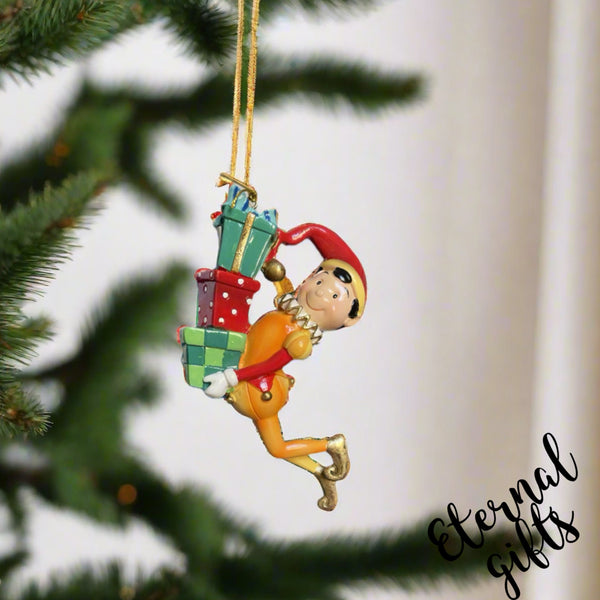 Luxury Harlequin Christmas Tree Hanger