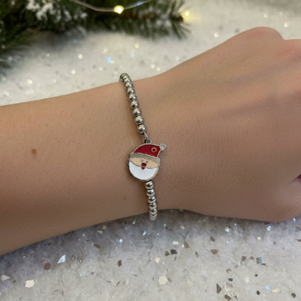 Beaded Christmas Bracelets for Kids