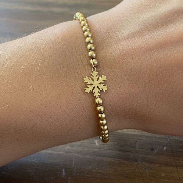 Beaded Christmas Bracelets for Kids