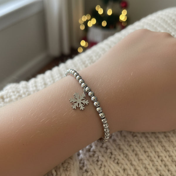 Beaded Christmas Bracelets for Kids