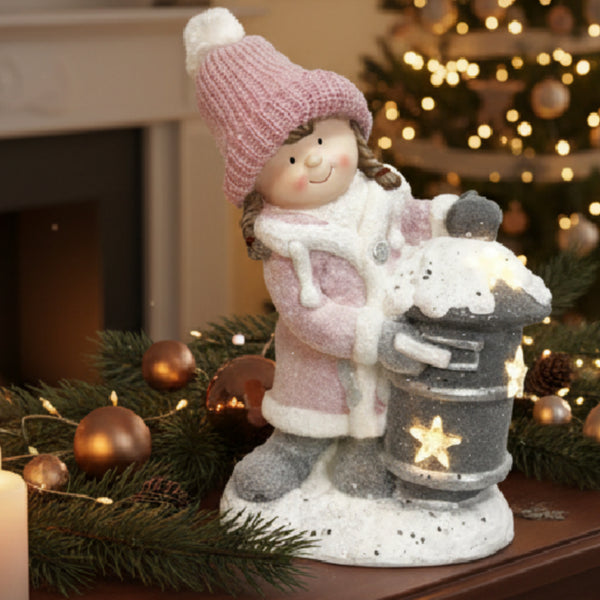 Post Molly From Th Colly & Molly Christmas Collection with LED light