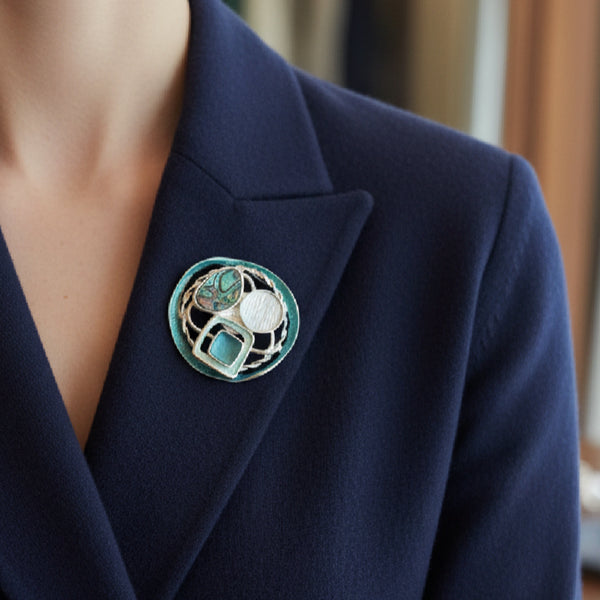 Teals Multicoloured Magnetic Brooch