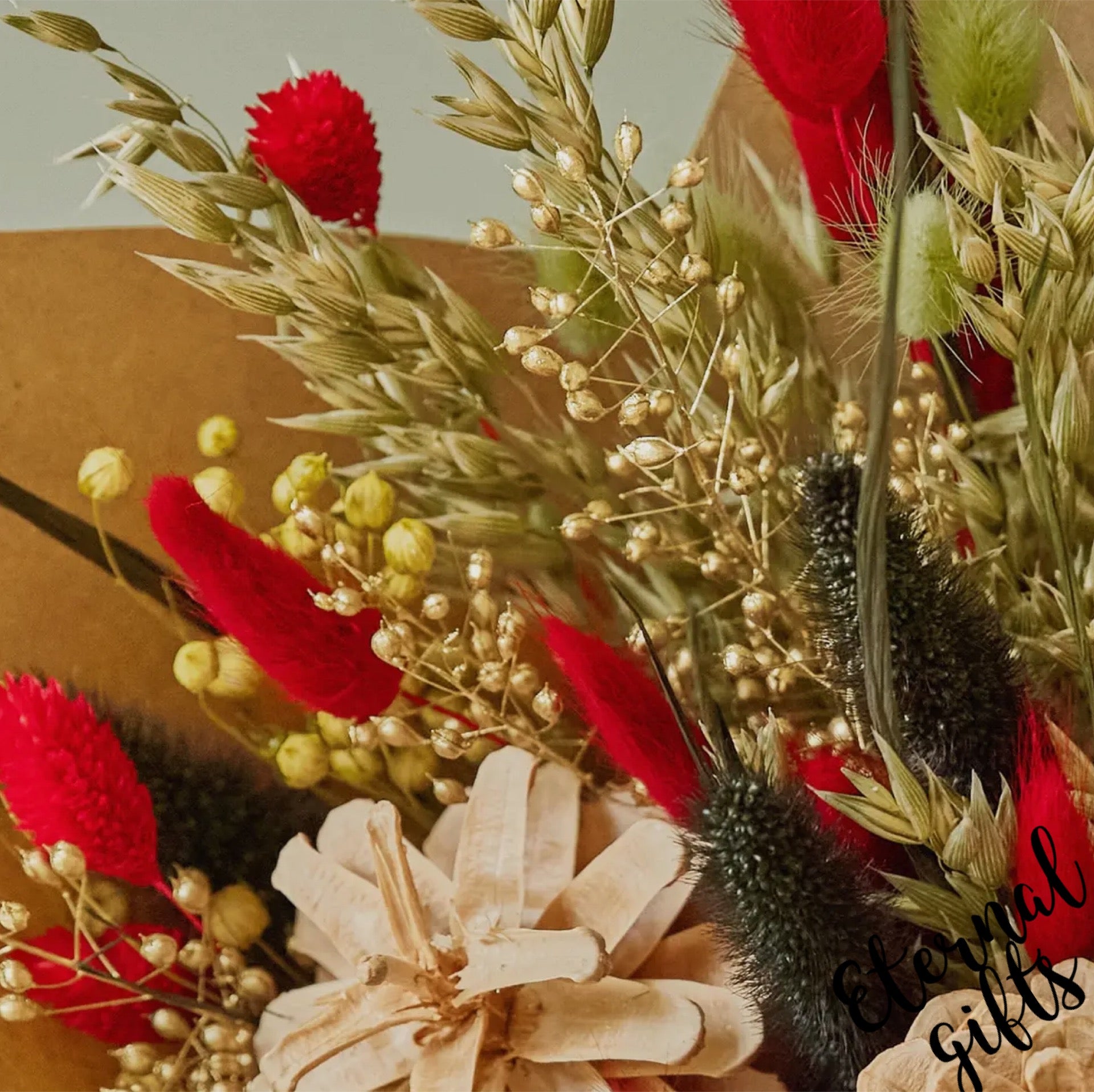 Dried Flowers - Field Christmas Bouquet