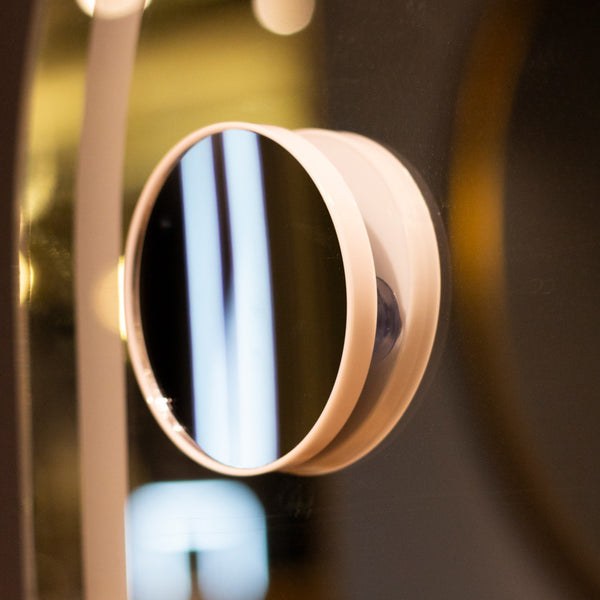 Hollywood Arch Vanity Mirror in White