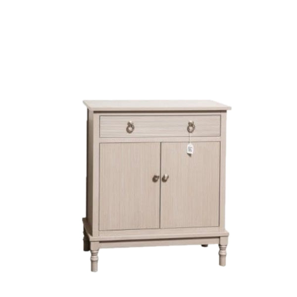 Pebble Grey Cabinet (1 Drawer , 2 Door) - The Grange