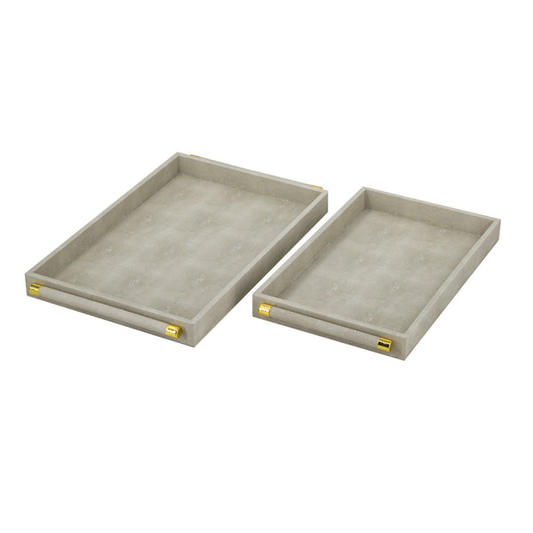 Sage Serving Trays (set of 2)