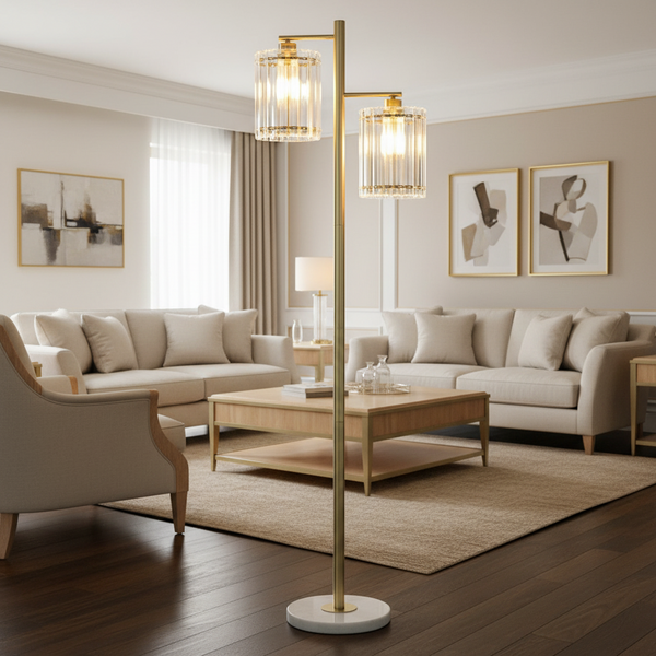 Crystal Floor Lamp