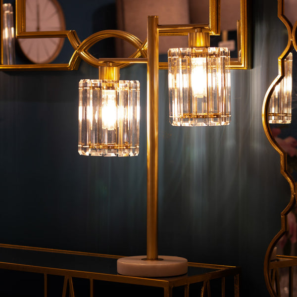 Crystal Table Lamp