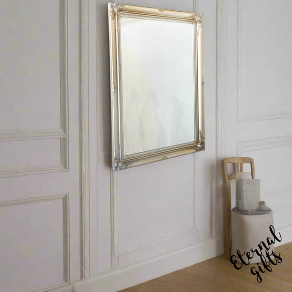 Antique Style Champagne Mirror