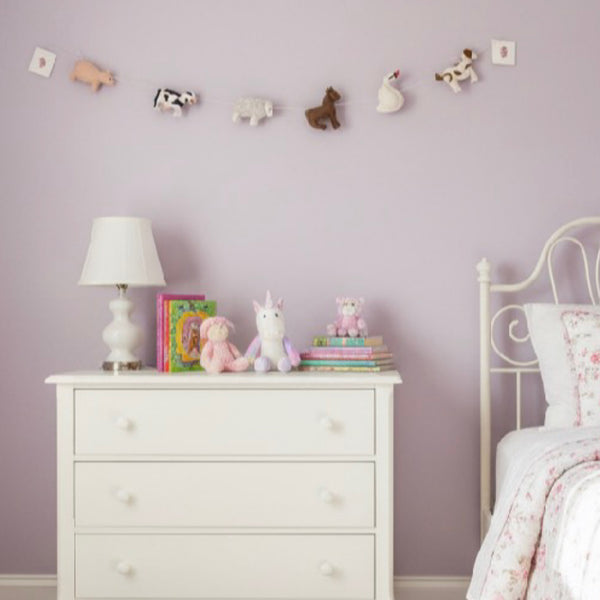 Handfelted Farmyard Animal Garland