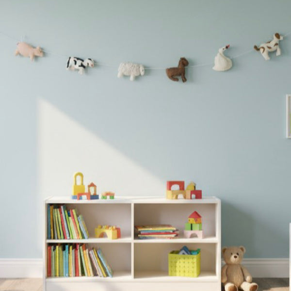 Handfelted Farmyard Animal Garland