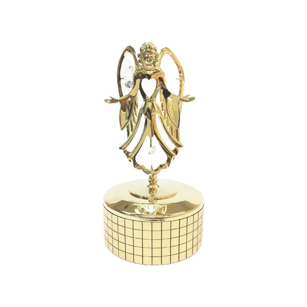 Music box Angel (Crystal Adorned)