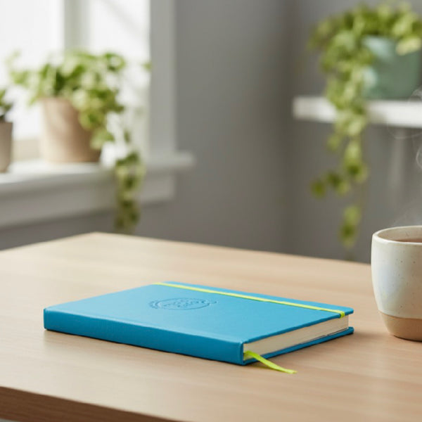 Undated Brain Dump Journal (Azure Blue) by MoJo & Co