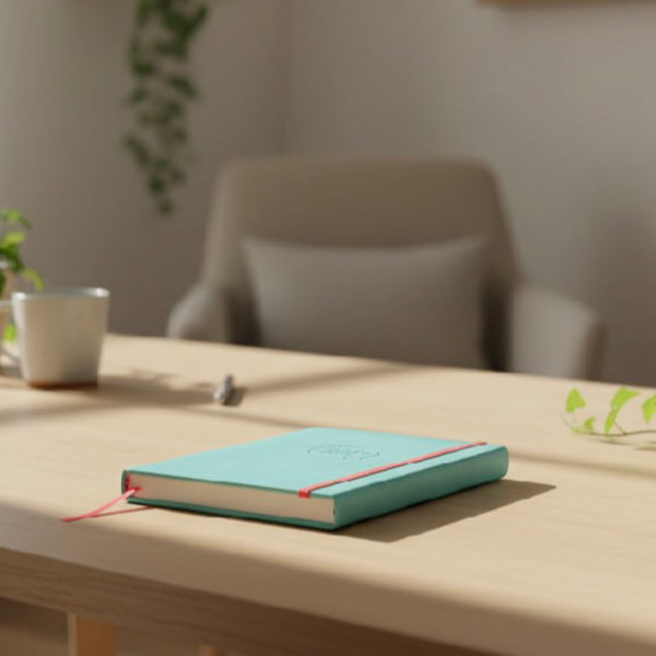 Undated Positivity & Wellness Journal (Sea Green) by Mojo & Co