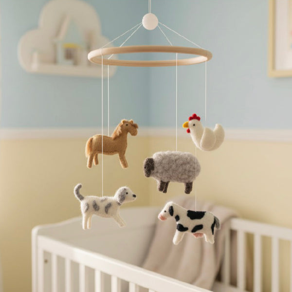 Baby Farm Mobile
