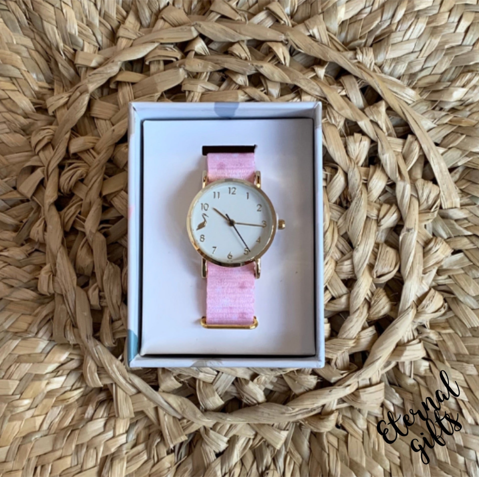 Kids Watch - Pink Floral