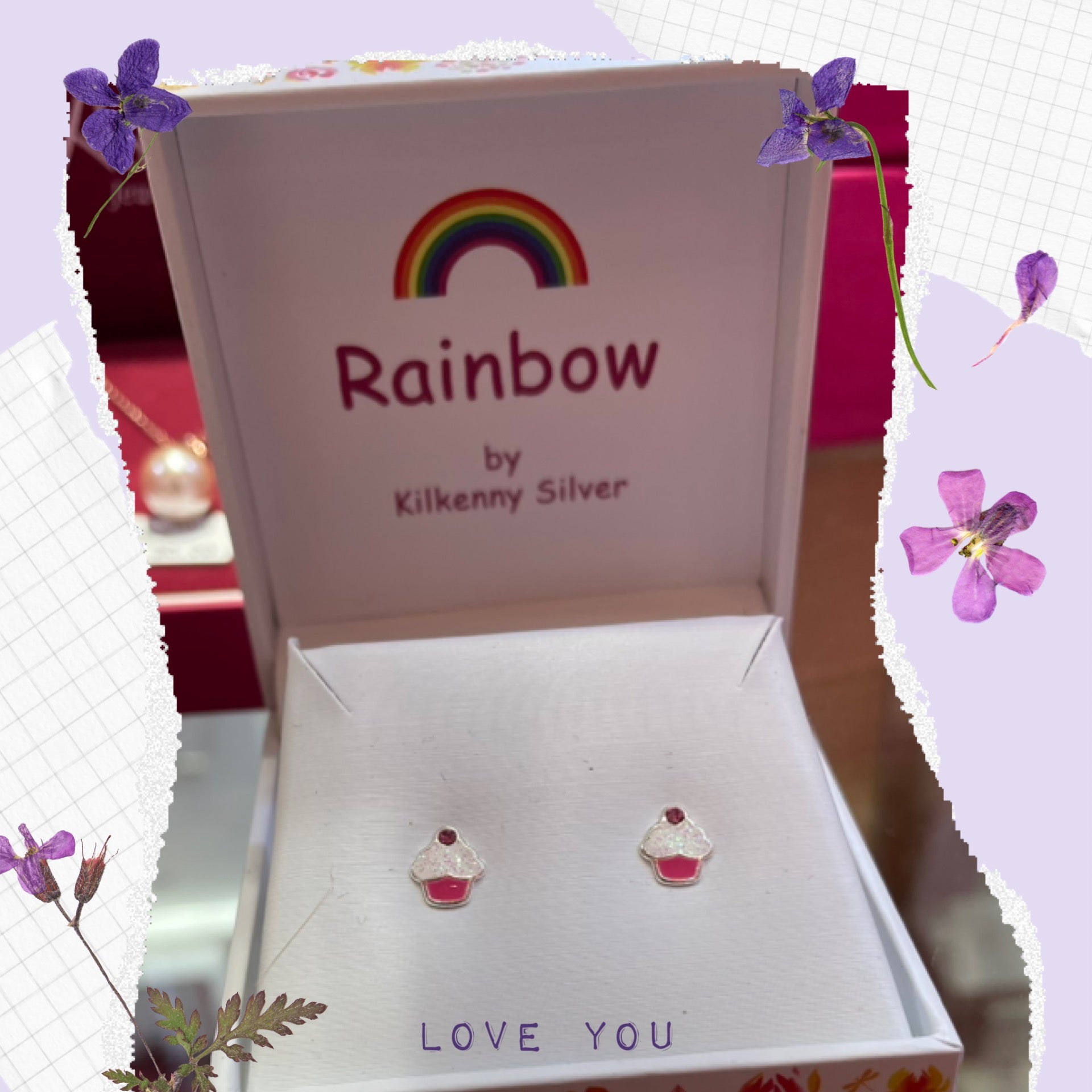 Ice cream Earrings by Kilkenny Silver