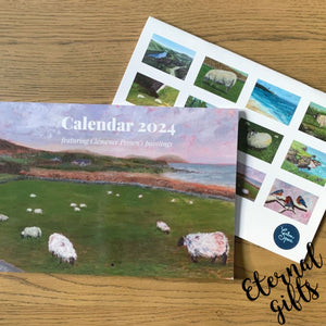 2024 Calendar Art Prints by Clemence Prosen