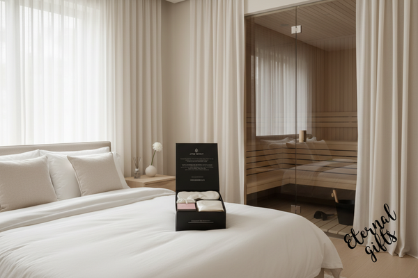 Luxury Silk Sleep Set, Ivory, White Jasmine & Sandalwood 'Intimate Moments' By Jane Darcy