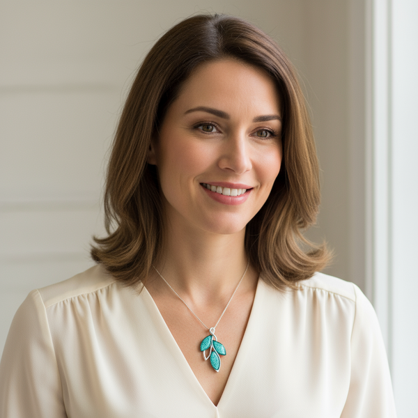 The Jane Drop Pendant by Estela