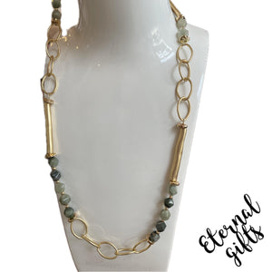 The Mal Long Beaded Neckpiece by Estela