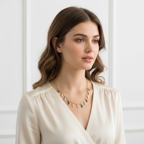 The Julie Neckpiece by Estela