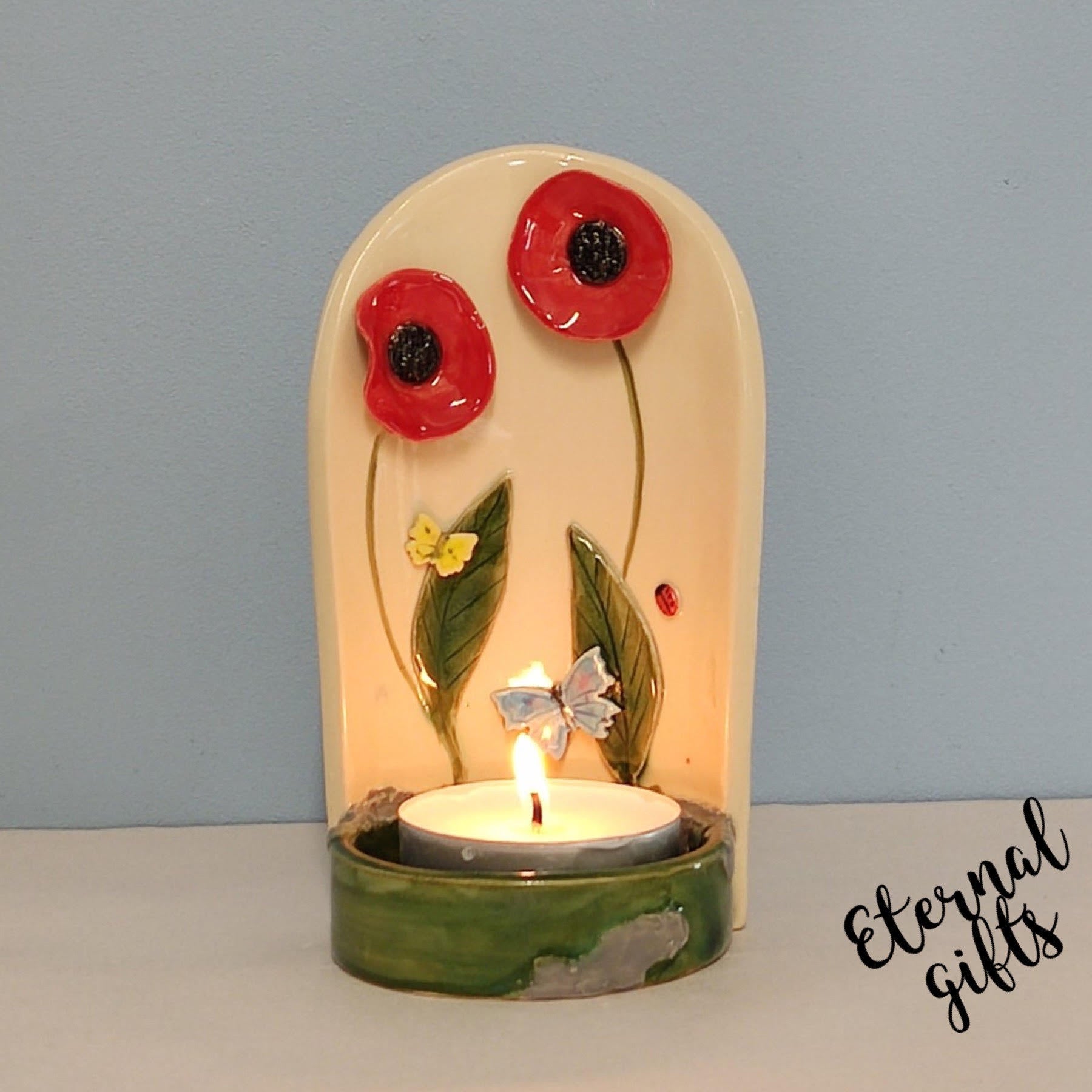 Candle Holder Poppy Creative Clay
