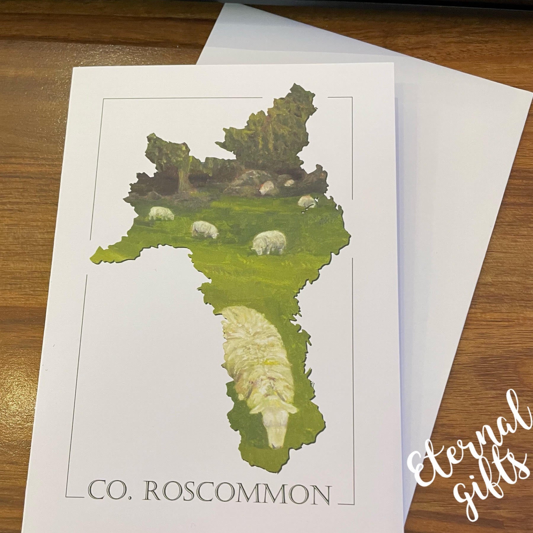 Roscommon Greeting Card By Clemence Prosen Fine Art